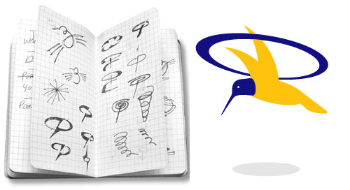 Пошаговый логотип   Очень подробное пошаговое руководство по логотипу