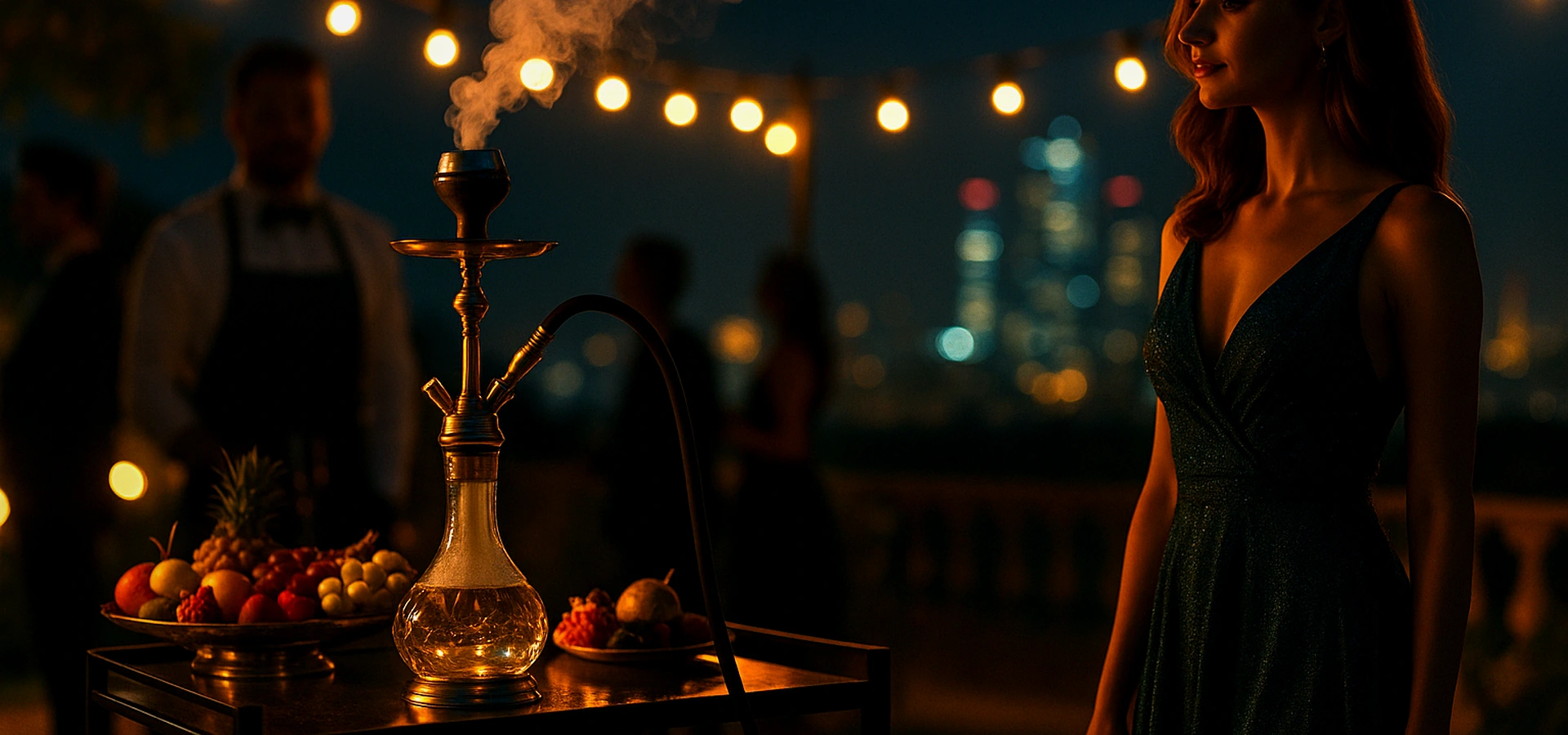 Кальянный кейтеринг — тёплая вечерняя атмосфера, Москва