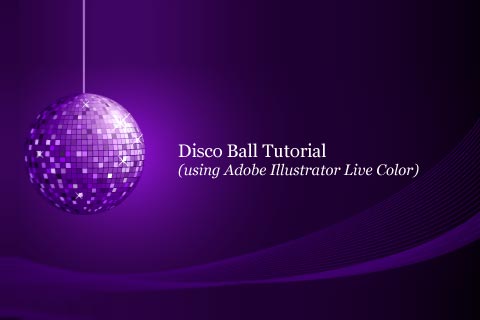 Диско Бал Учебник   В этом уроке вы узнаете, как создать эффект диско-шара в Illustrator